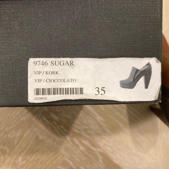 New NIB Walter Steiger Sz EU 35 (US 5) Brown Boots Platform Booties Fall Winter - Picture 2 of 12